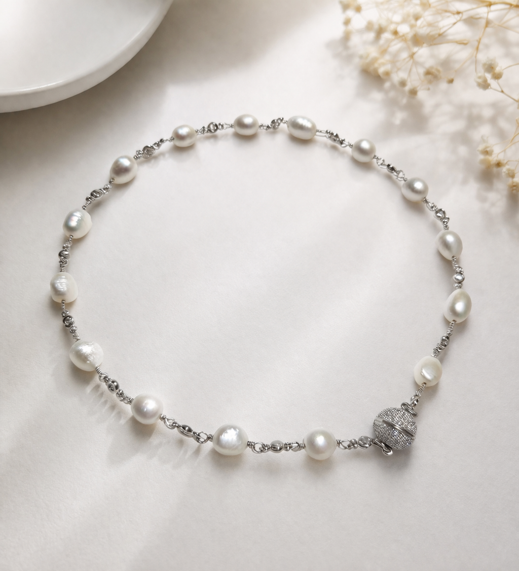 Serenity Pearl Necklace