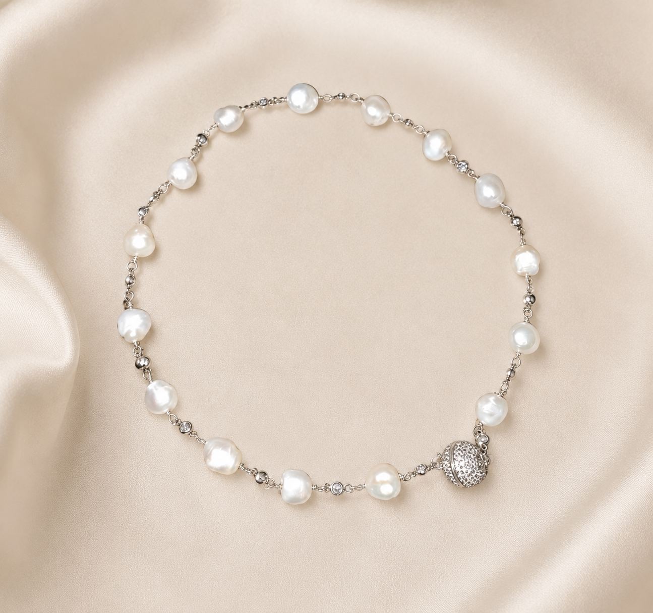 Serenity Pearl Necklace