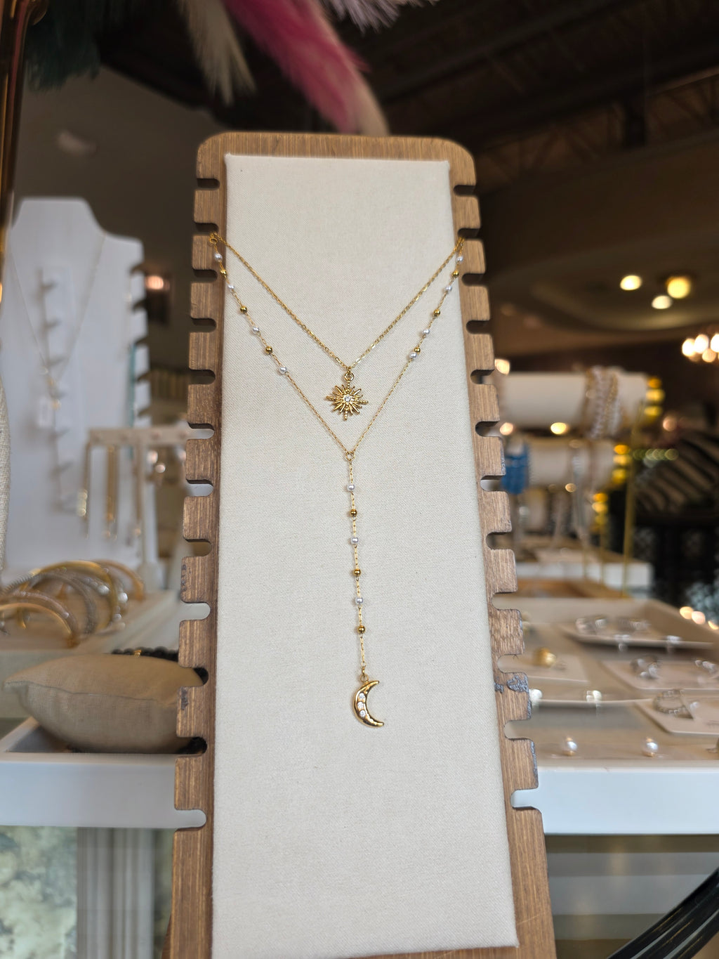 Sun Moon Necklace
