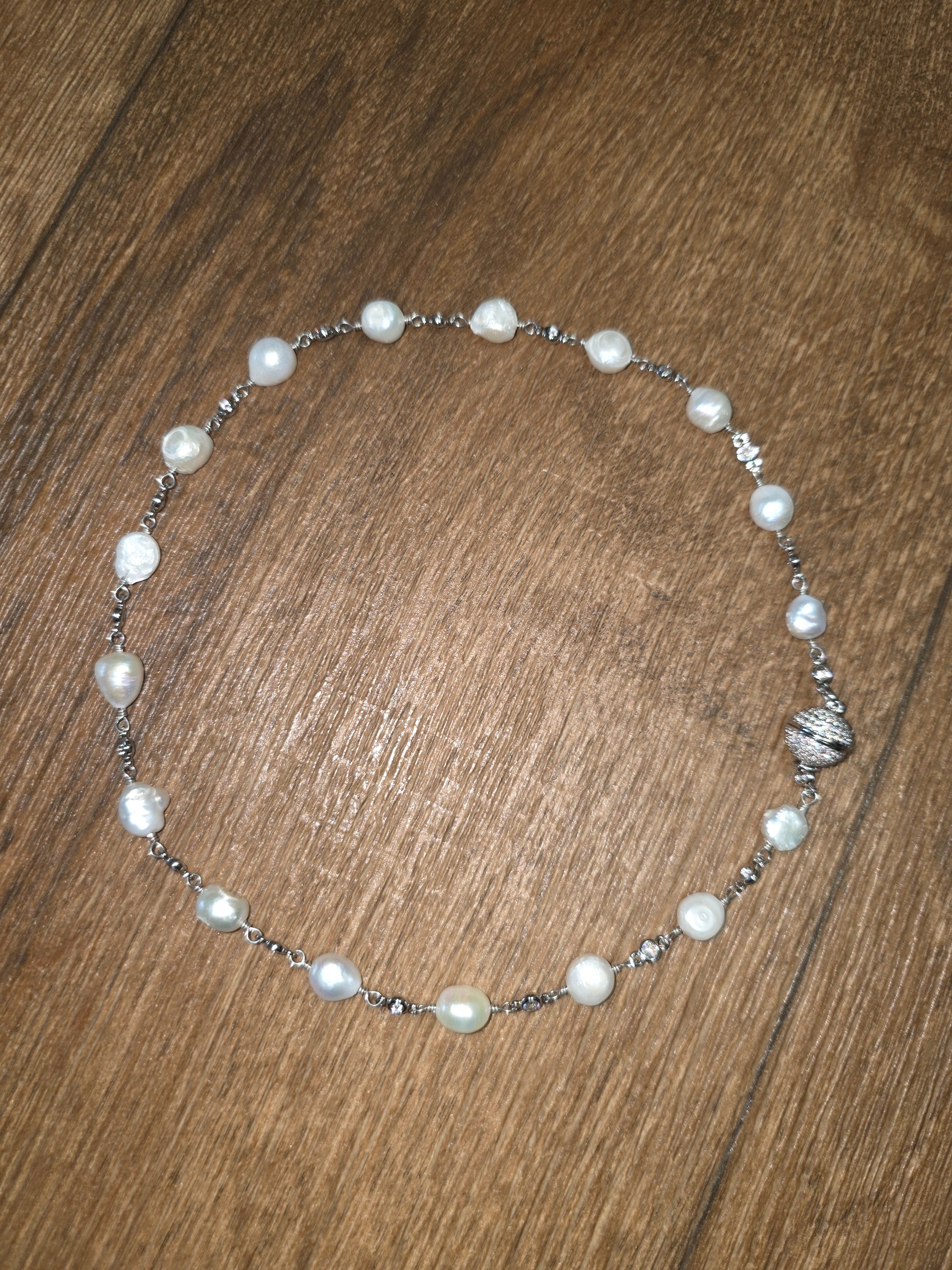 Serenity Pearl Necklace