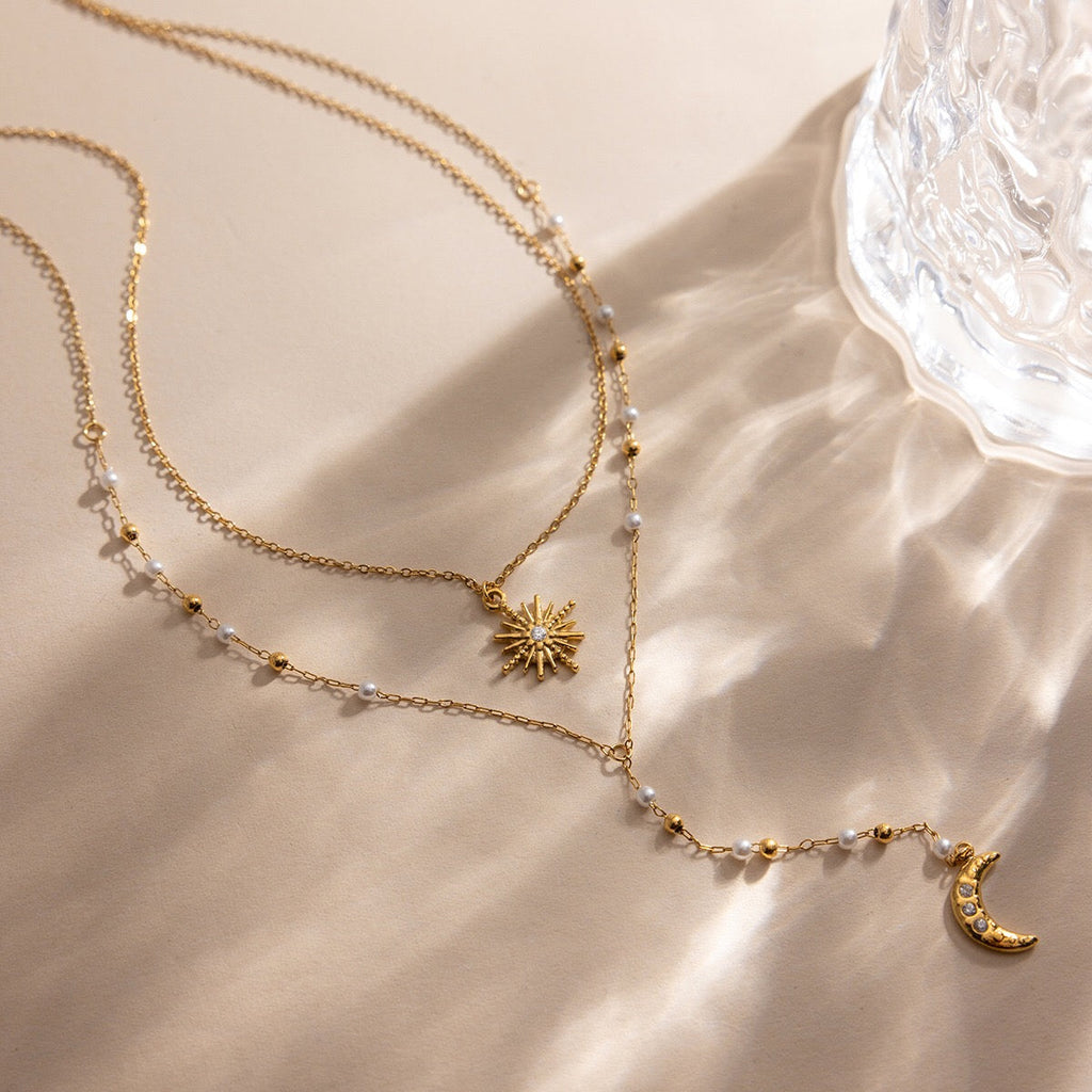 Sun Moon Necklace