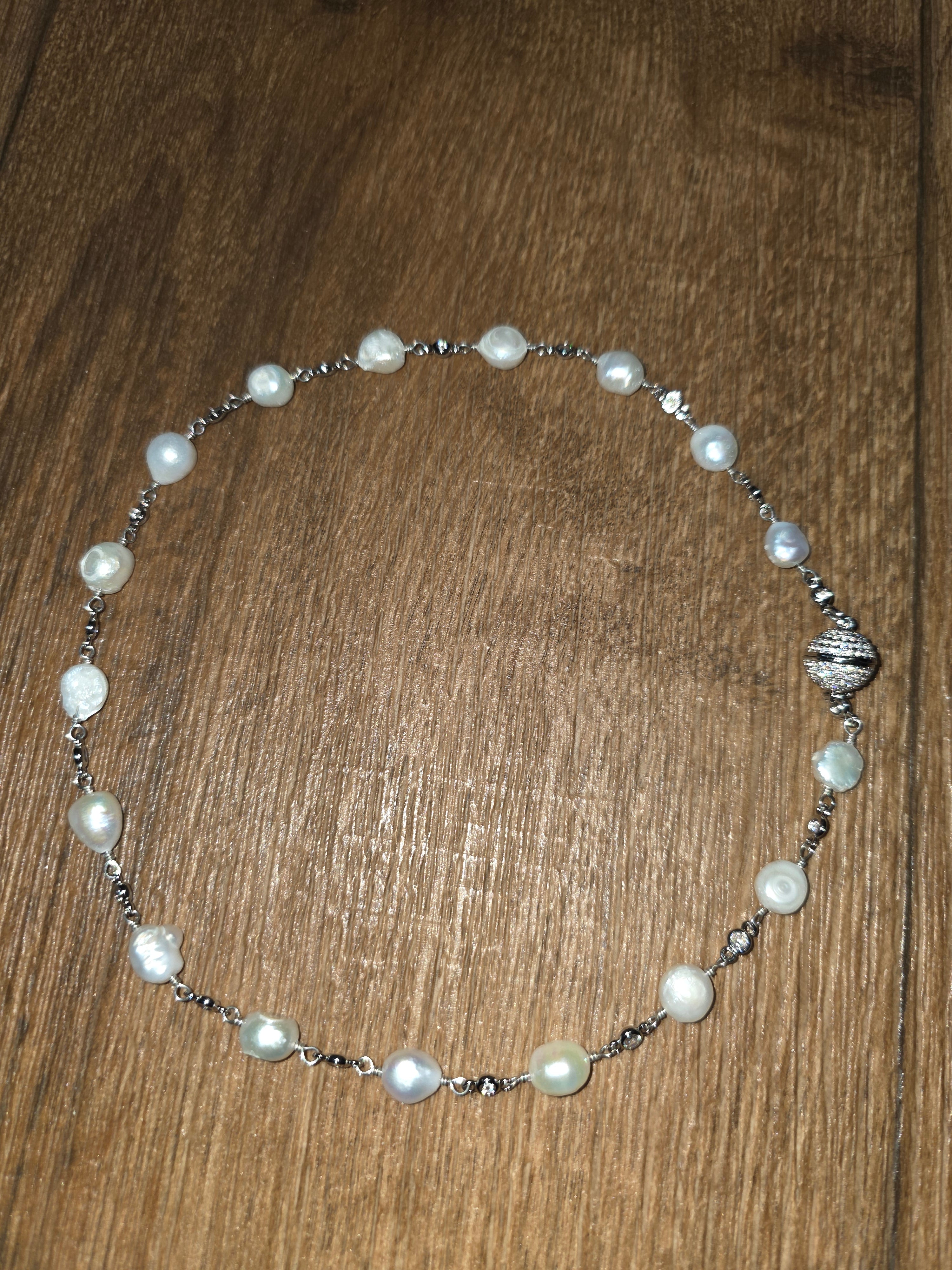 Serenity Pearl Necklace