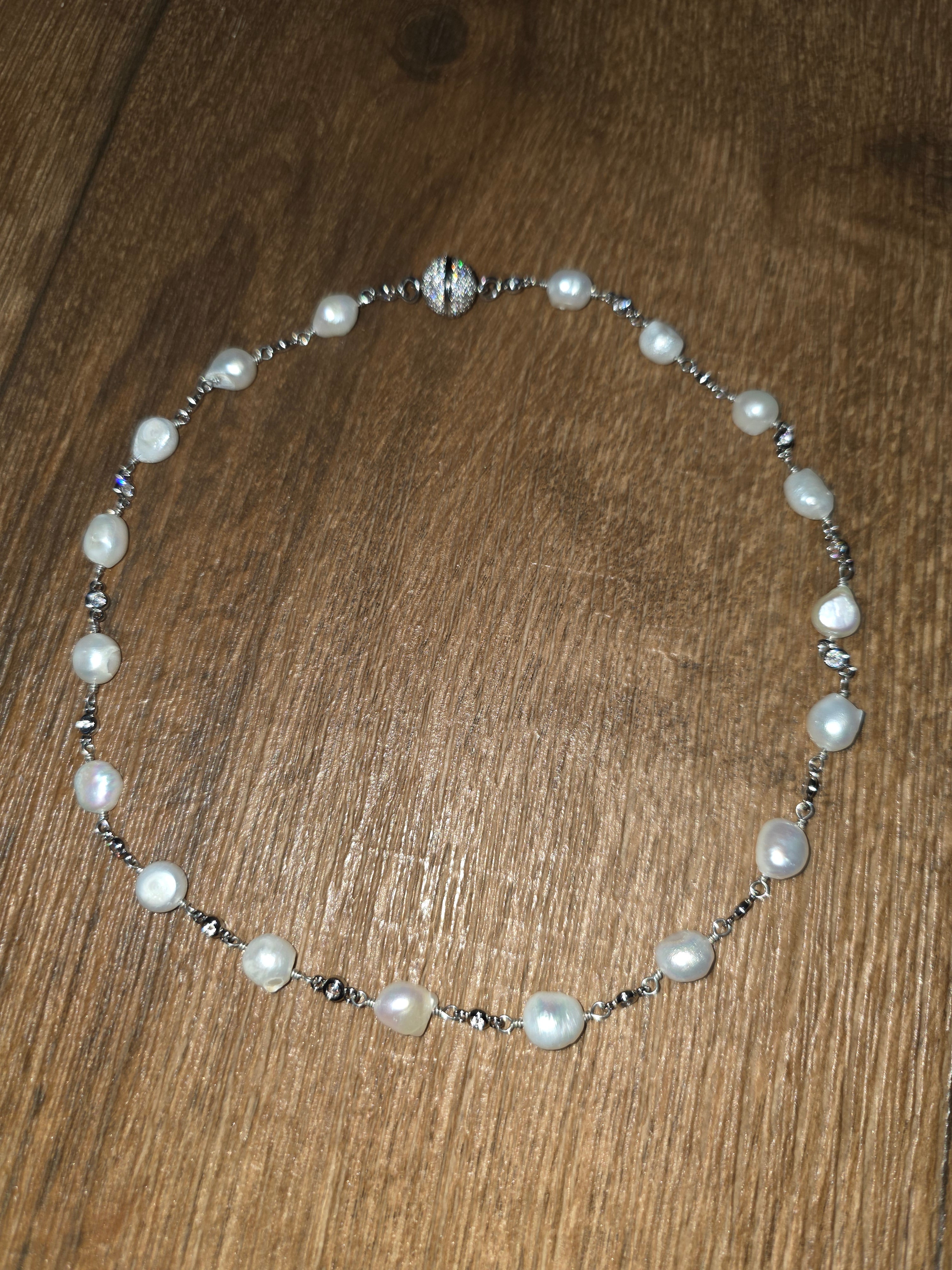 Serenity Pearl Necklace