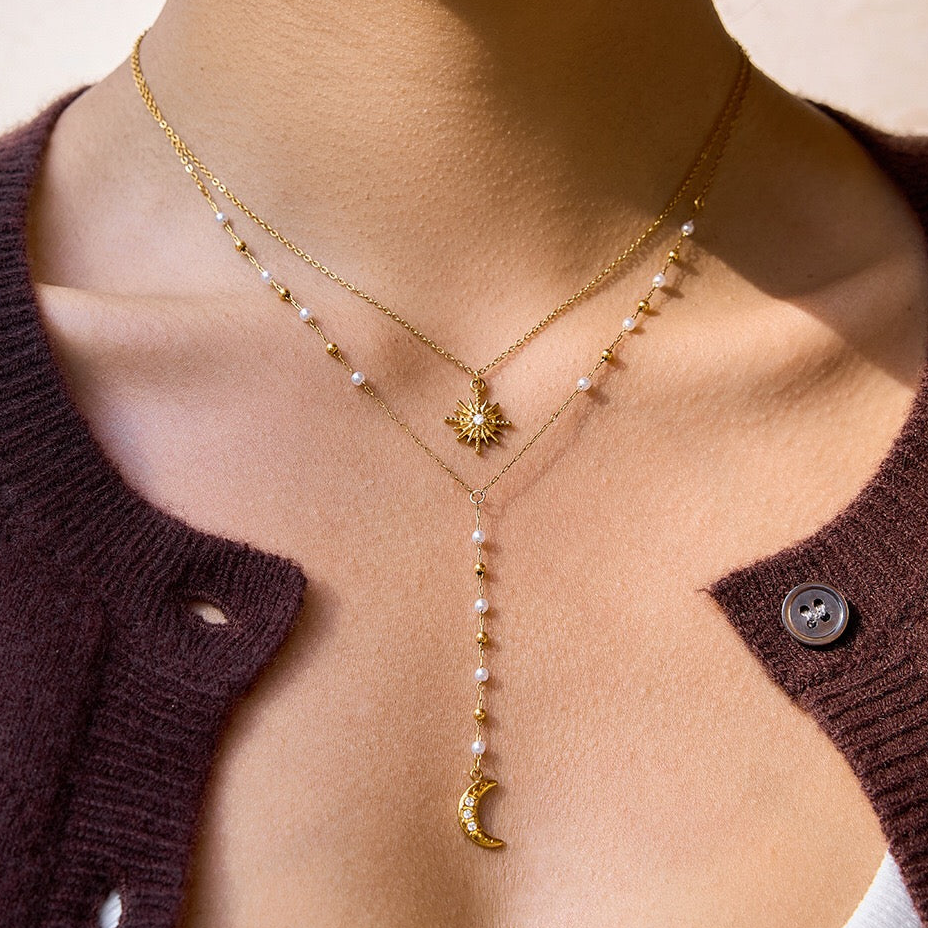 Sun Moon Necklace