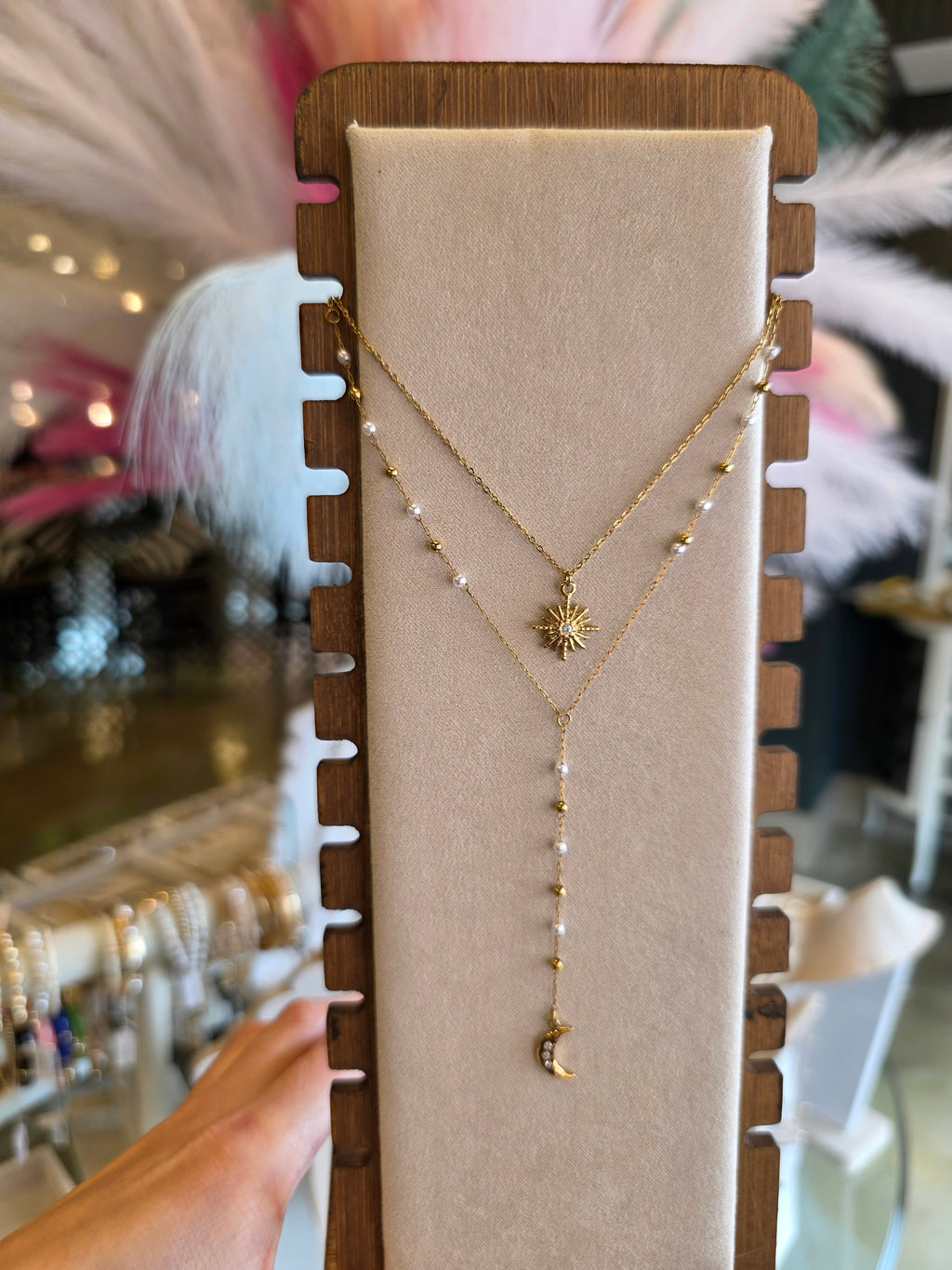 Sun Moon Necklace
